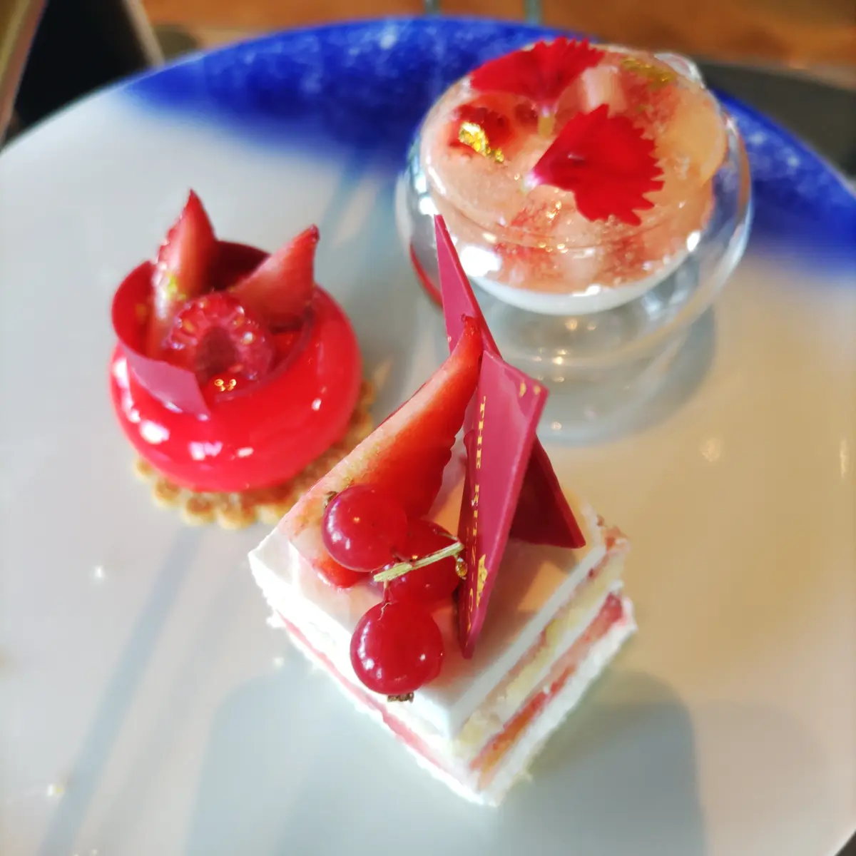 １番上の段のスイーツ