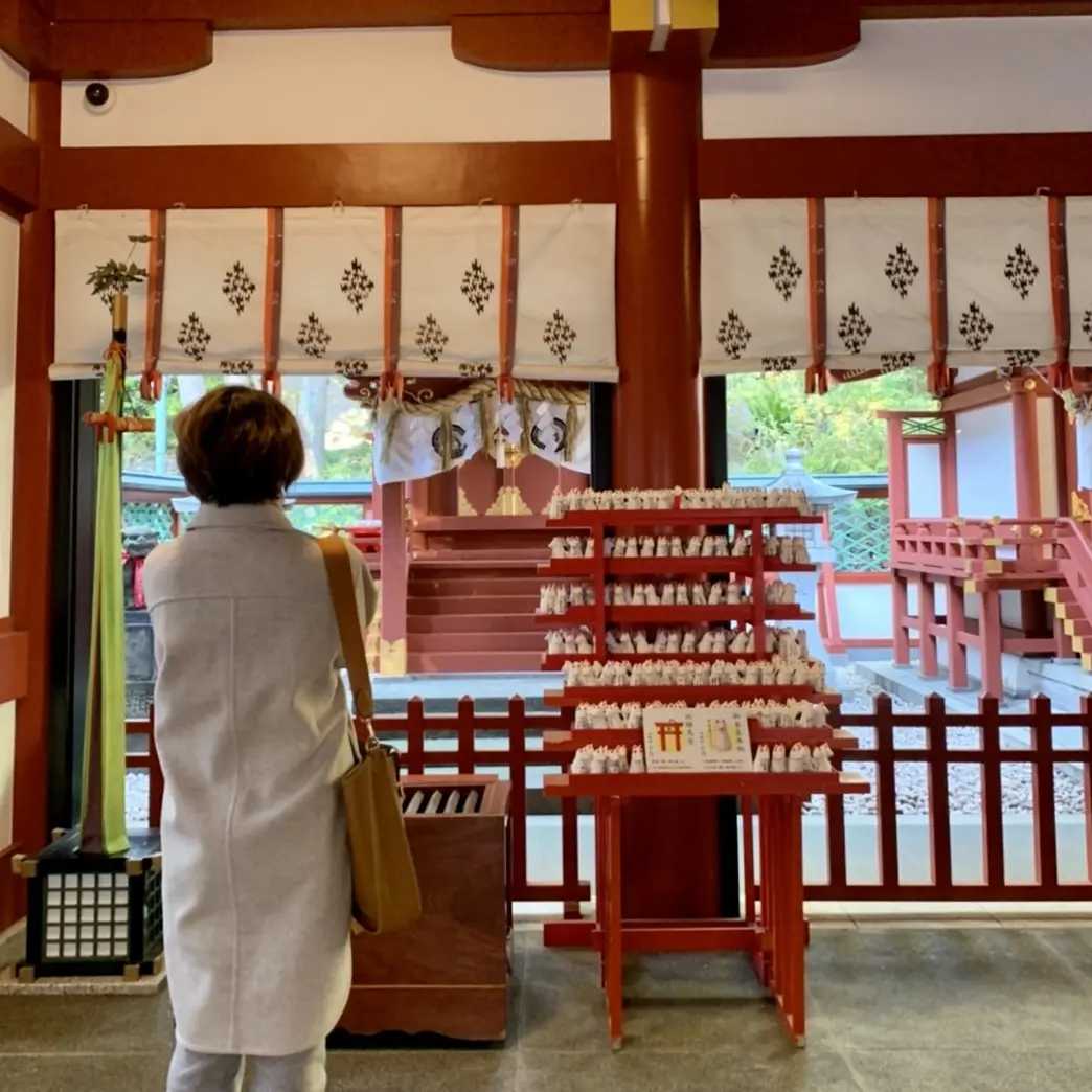 神社巡りとランチとコーデの画像_9