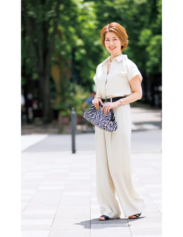 根本有加里さん（エクラ 華組・パーソナルスタイリスト）