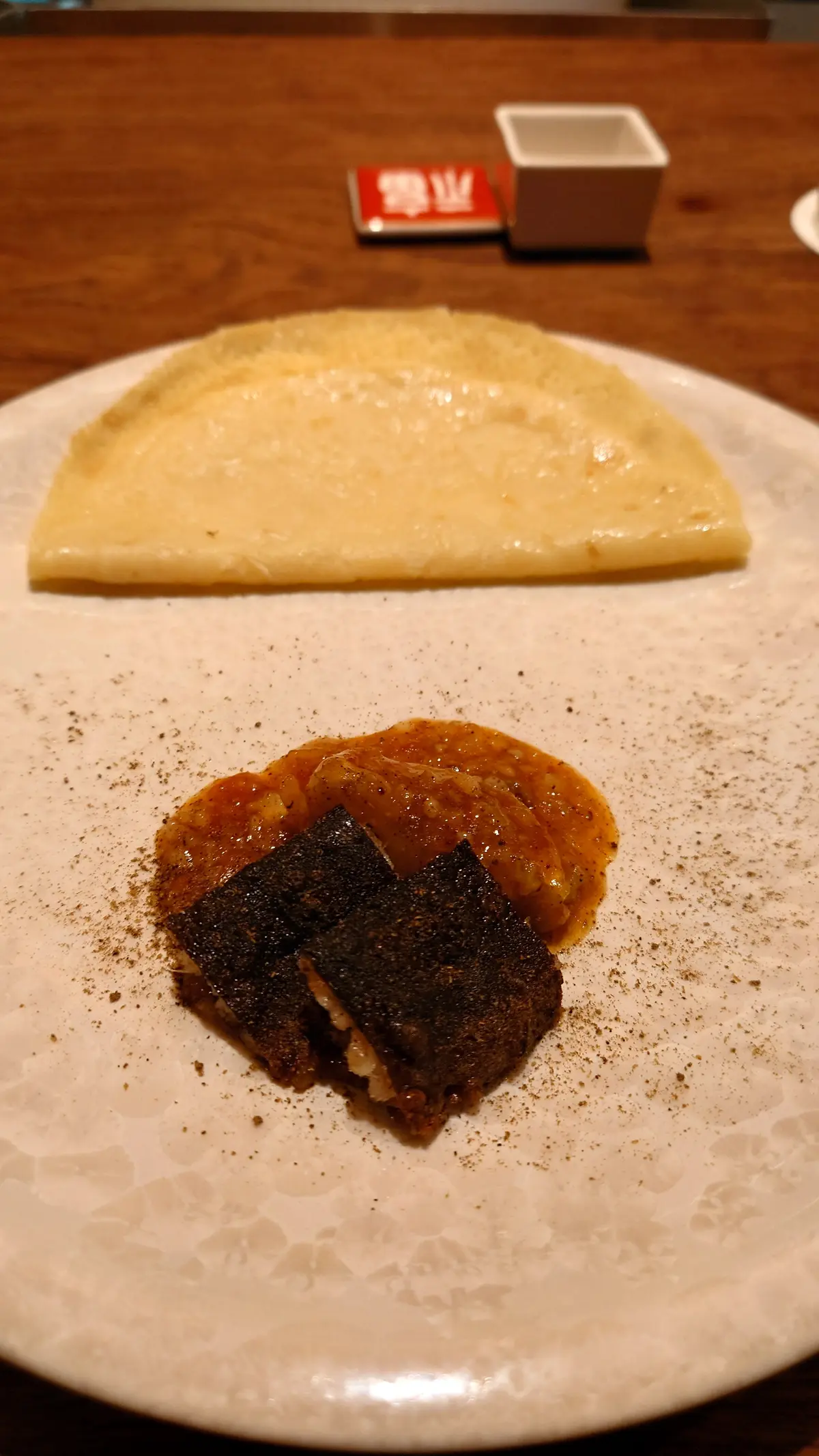 鰻の北京ダック風