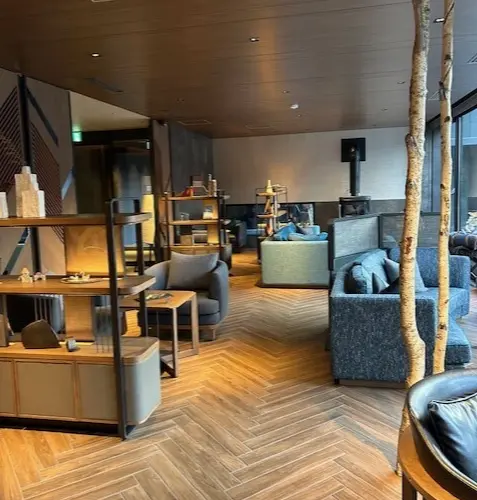 ふふ 旧軽井沢 静養の森のロビーラウンジ