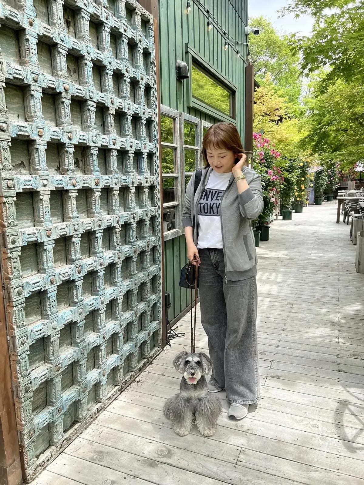 新緑の軽井沢で見つけた美しいテラスカフェ