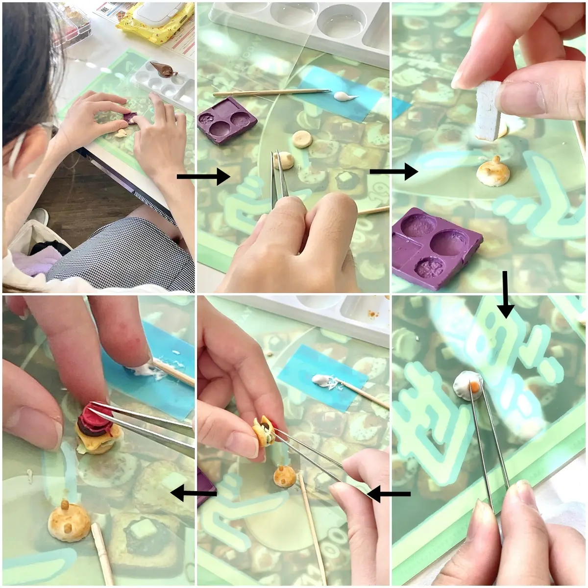 ミニチュアベーカリーの世界展 ワークショップ