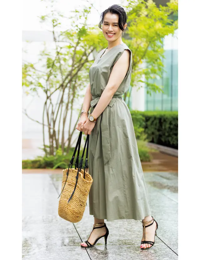 「娘とのデートは大人に優しい工夫がつまった推しワンピースで」