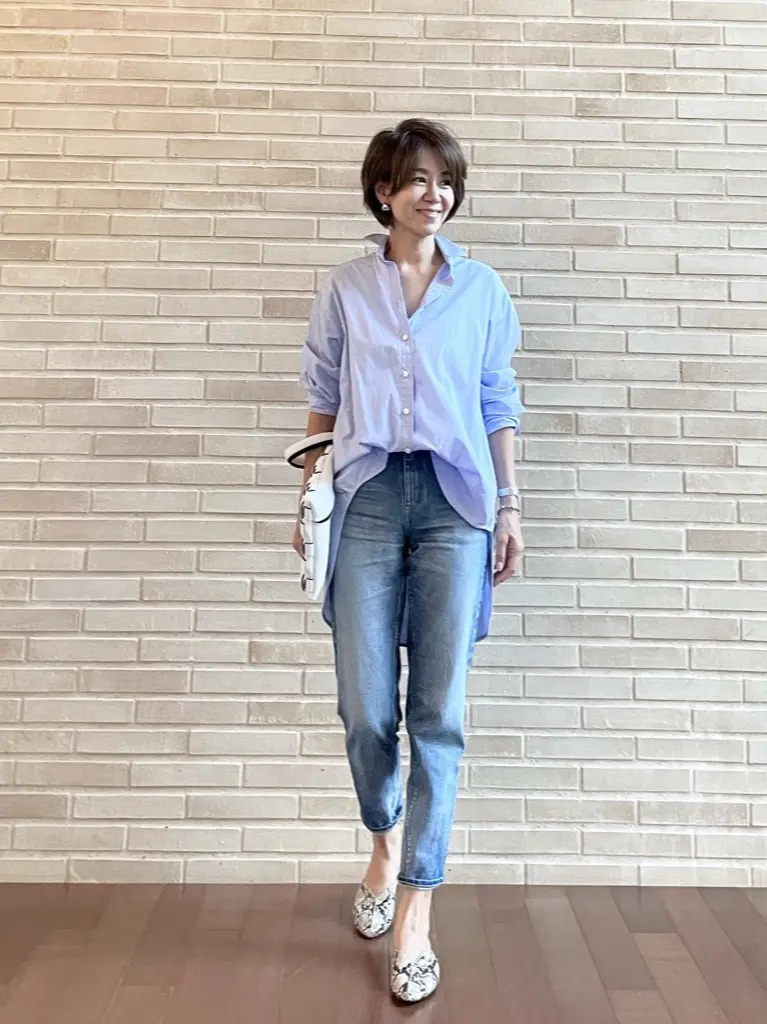 50代フラット靴