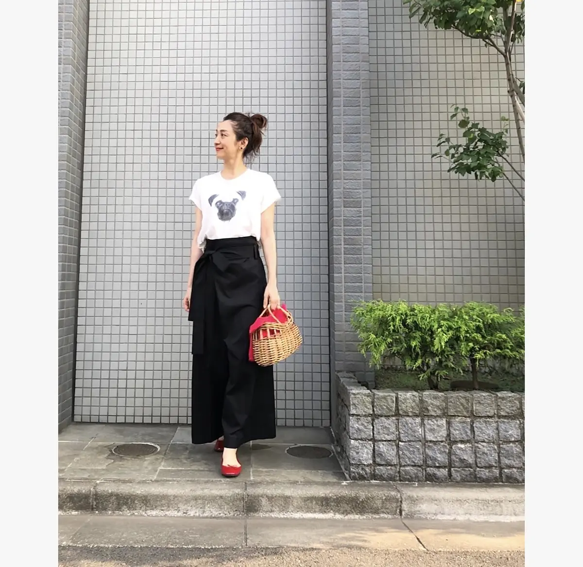 あるものTシャツ 2コーデの画像_1