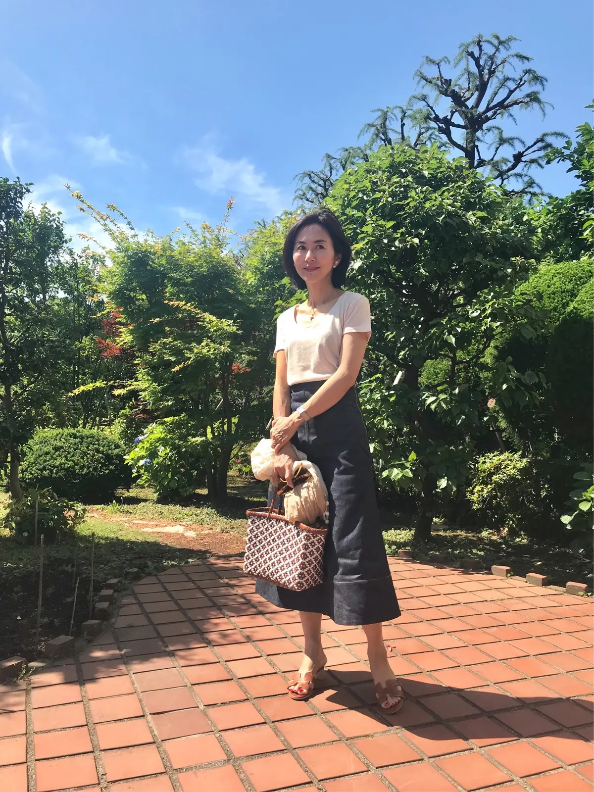 私の黒・白・カーキのTシャツコーデ☆の画像_4