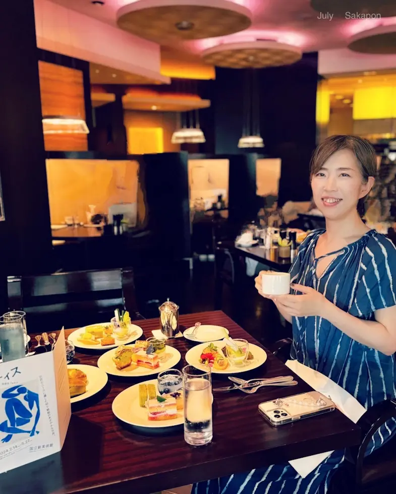 【グランドハイアット】マティス展🫖アフタの画像_8