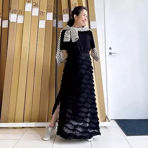 【50代 ファッション】体型カバーも叶うの画像_2