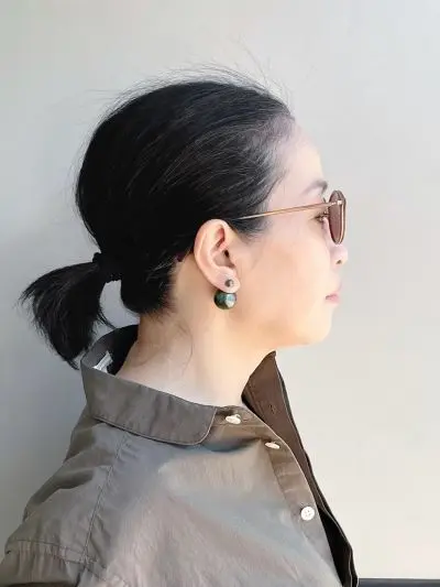 宮崎桃代×Drawing Numbers ボーイズテイストシャツ ￥27,500