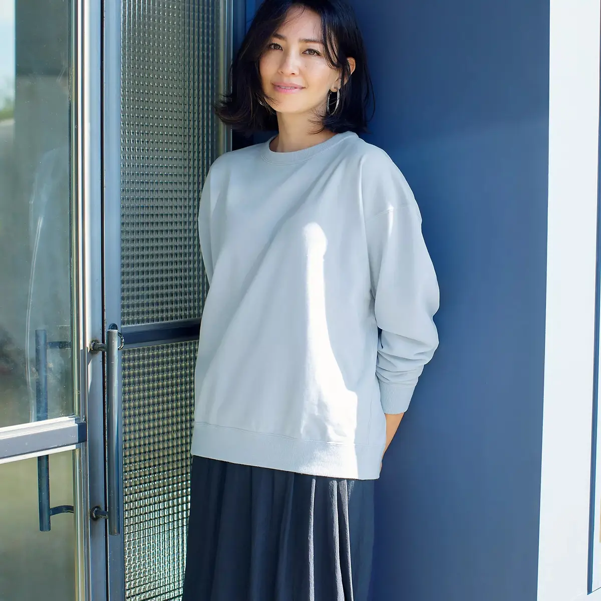 徳原文子×SLOANE ソフトスウェット