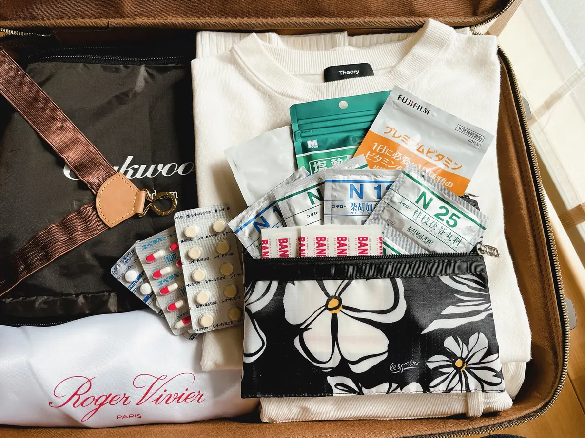 【エクラ4月号付録】レスポートサック × エクラ「大人の花柄ポーチ」