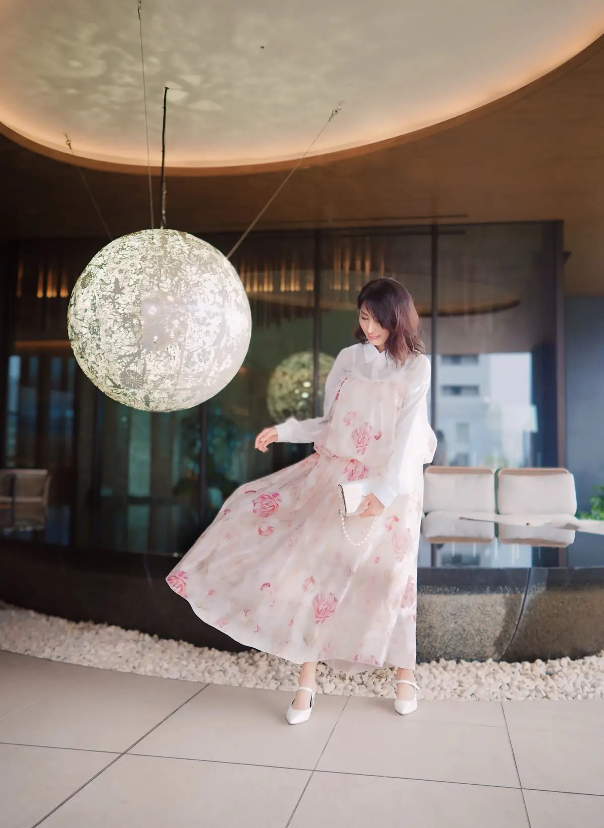 H&M/ボリュームマキシスカート ¥4,999 番号 1292124001 