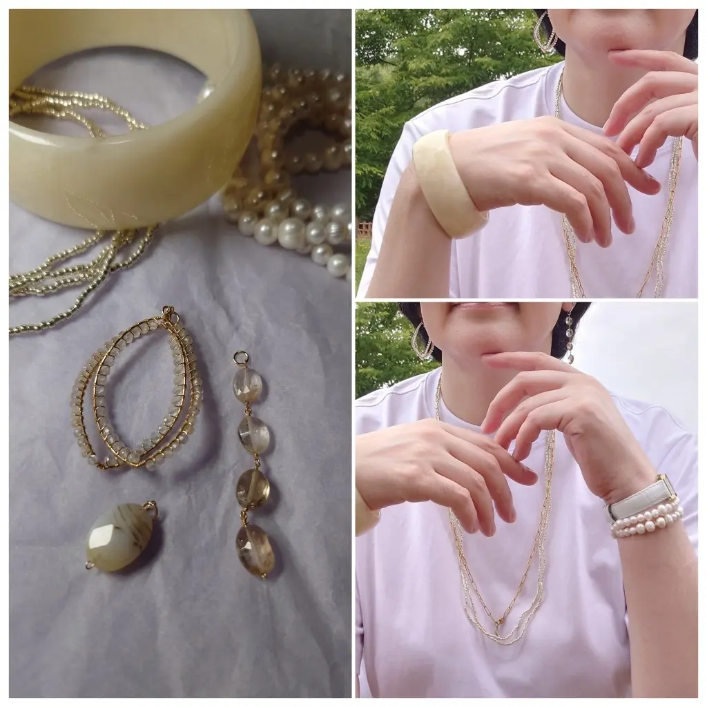 無印良品白Ｔのアクセサリー