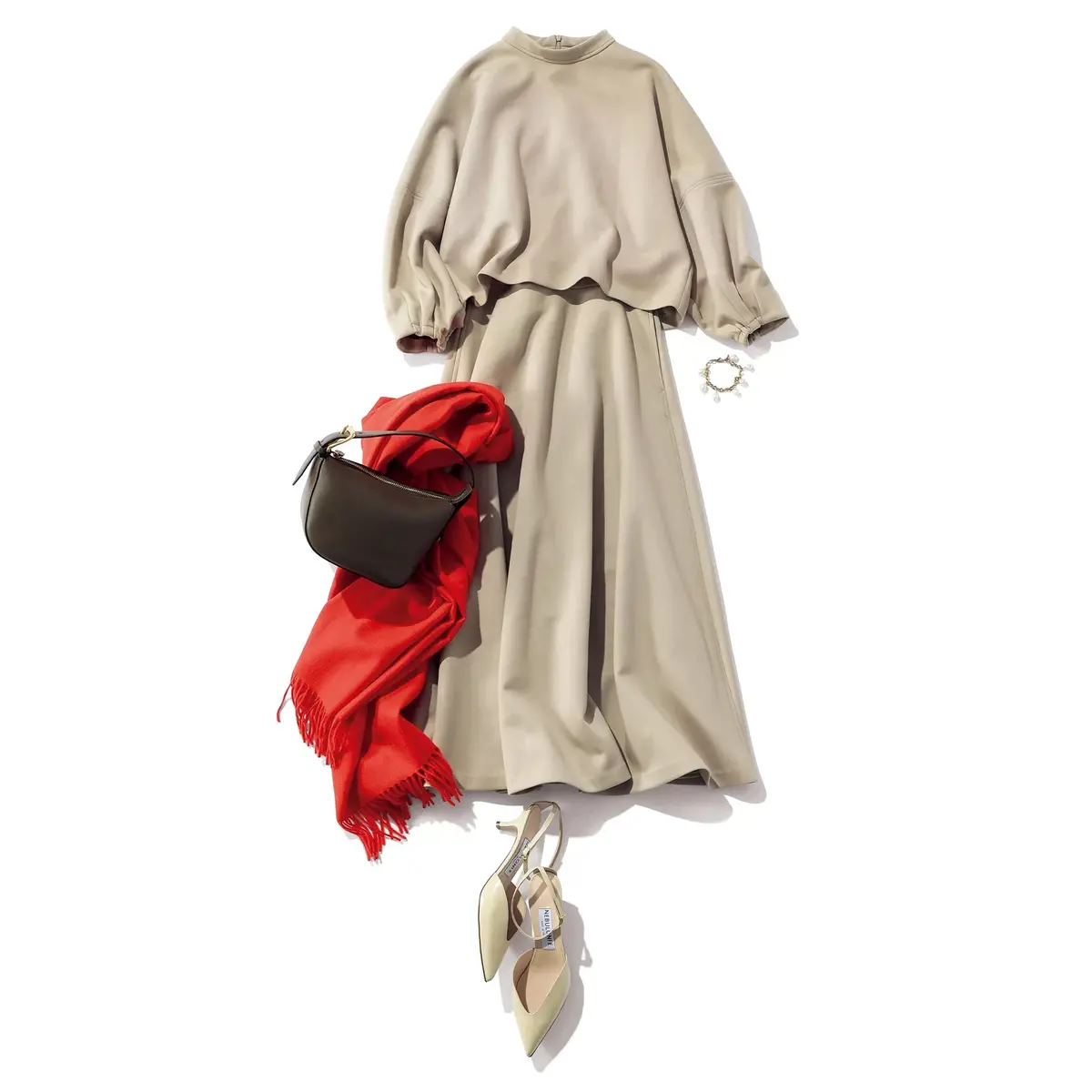 martinique×eclat 【別注】モックネックプルオーバー ￥20,900