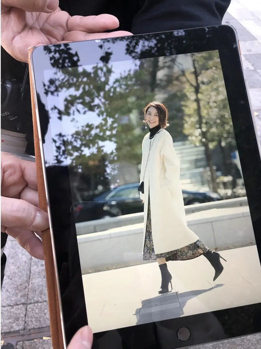 2月号SNAP☆ファーコート&柄スカートの画像_6