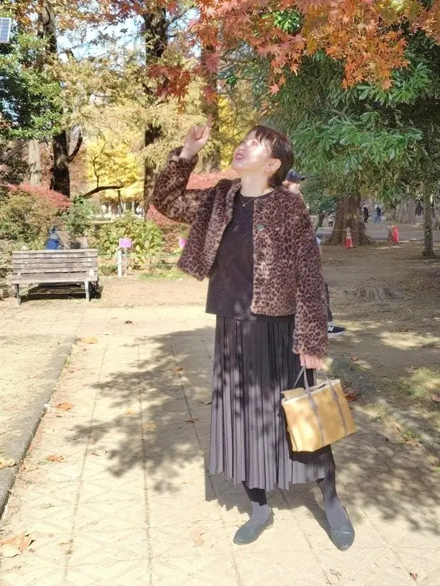 【H&M】大人可愛いレオパードアウターでの画像_4