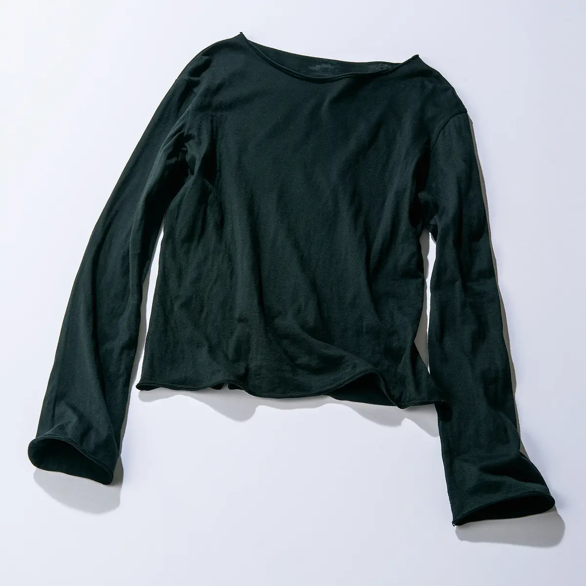 森慶子×TANILAG わたのまま切りっぱなしTシャツ