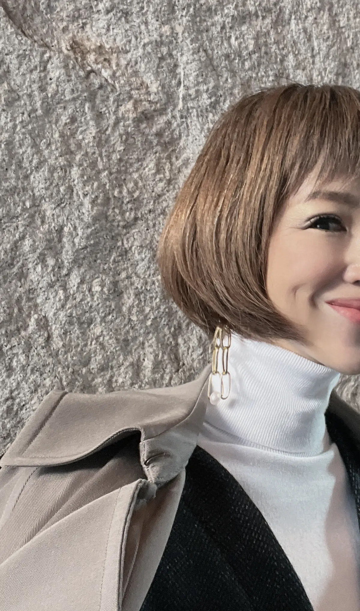 首元に白を効かせた着こなし 〜#chieの画像_3