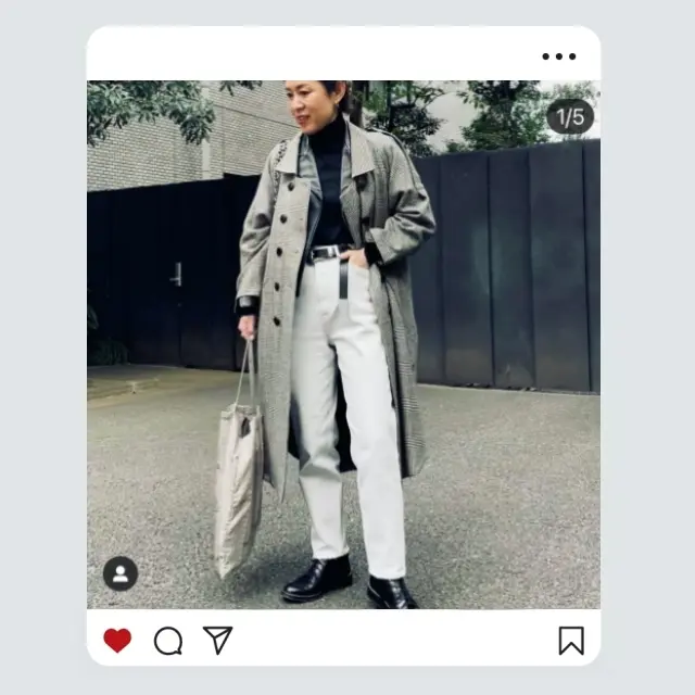 ホワイトデニムスタイル