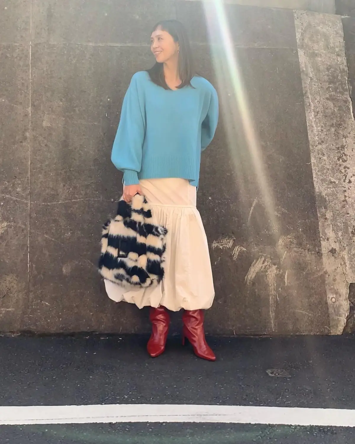 腰周りがスッキリ見えるスカートがマイブーの画像_5