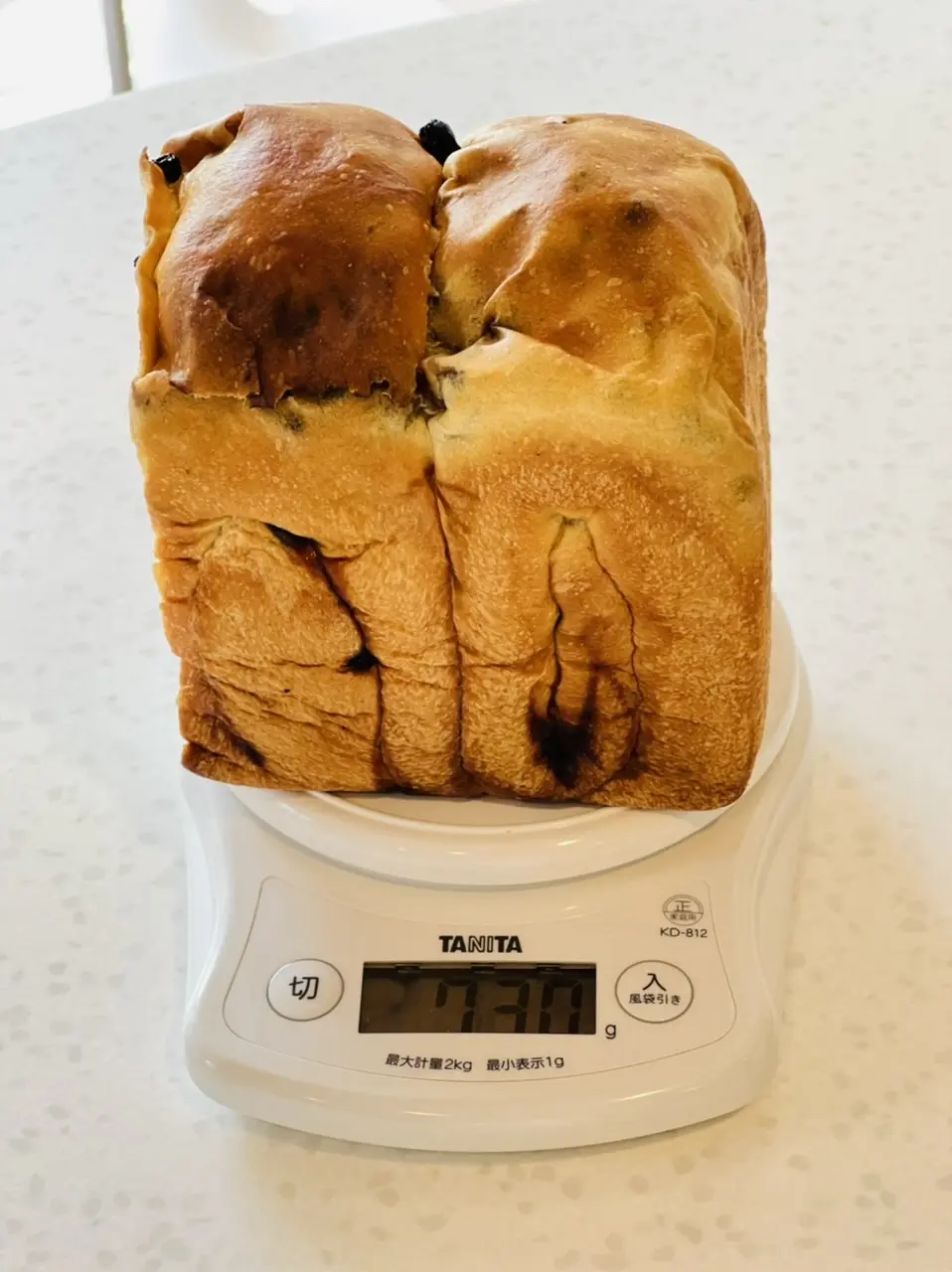 ズッシリぶどうパン