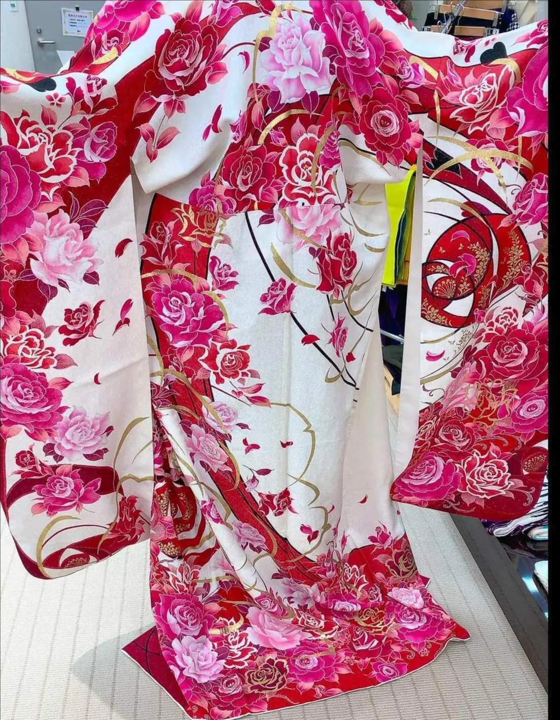 あべのハルカス♥イルミネーション♥きものの画像_5