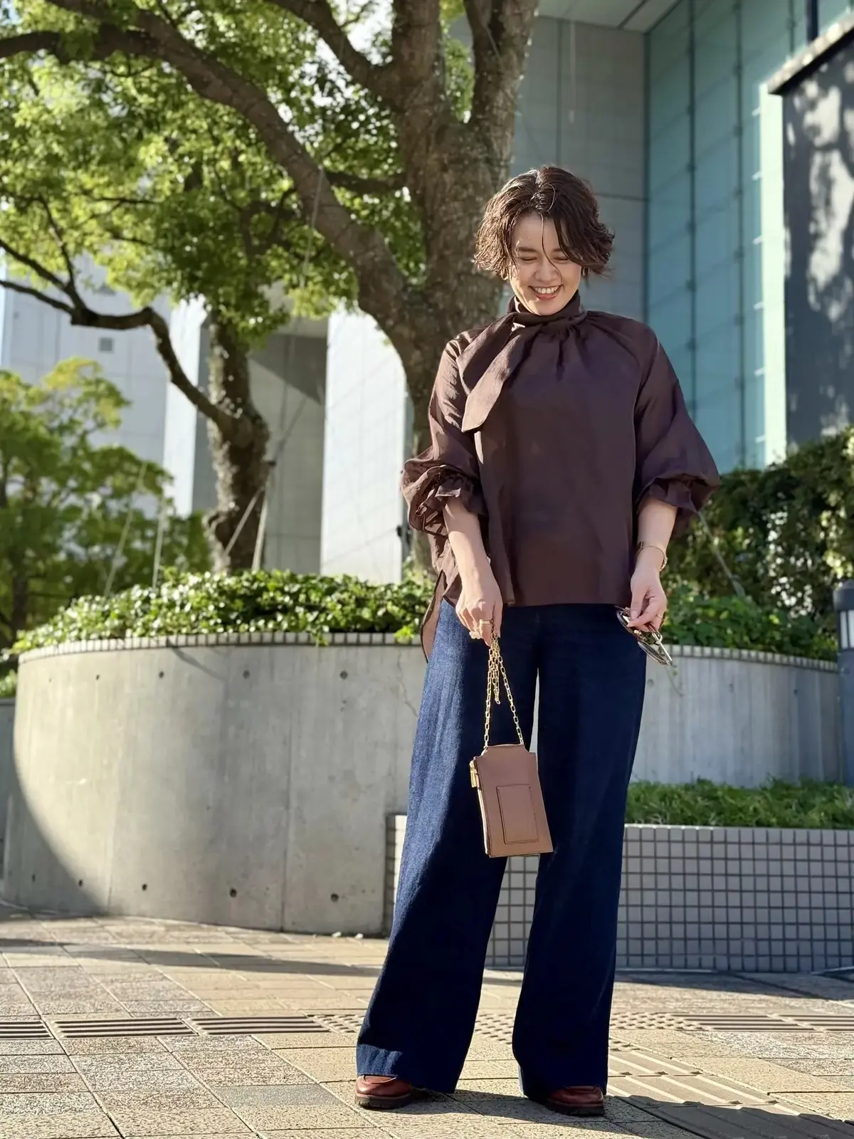 ユニクロ デニム愛用 エクラ華組 水口宜子さん