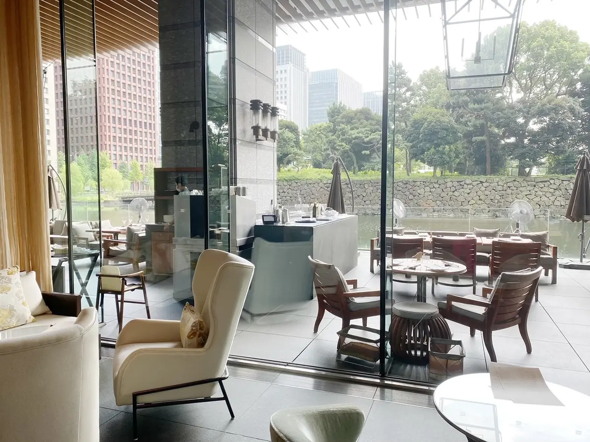 最愛バッグでパレスホテルランチへの画像_4