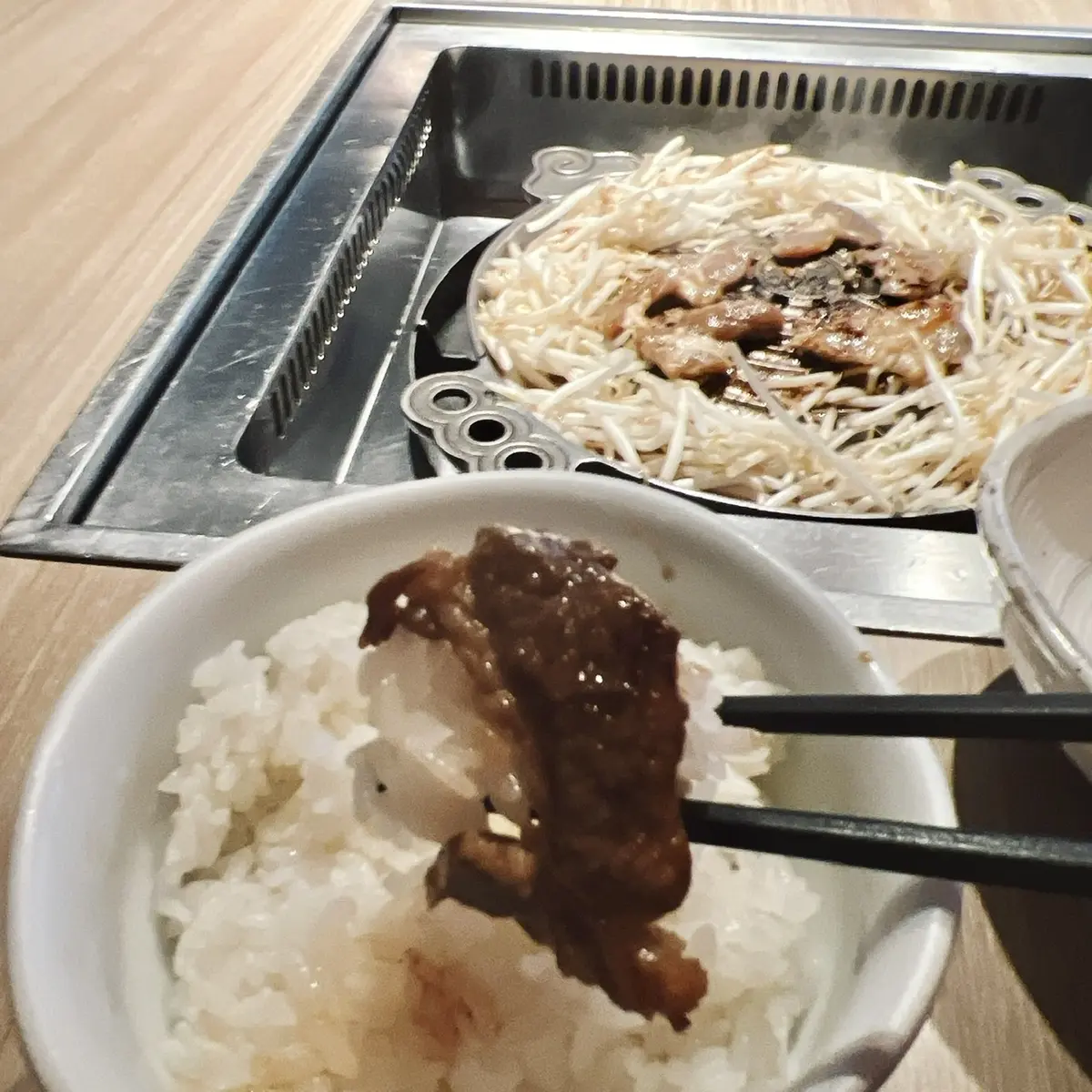 松尾ジンギスカン　オンザライス