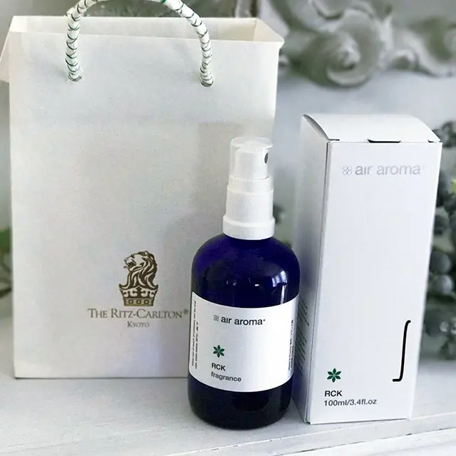 『ザ・リッツ・カールトン京都』の緑茶の香り