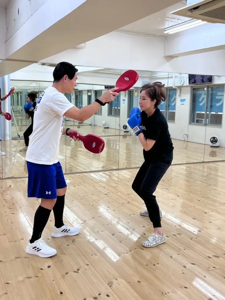 ボクシング風景