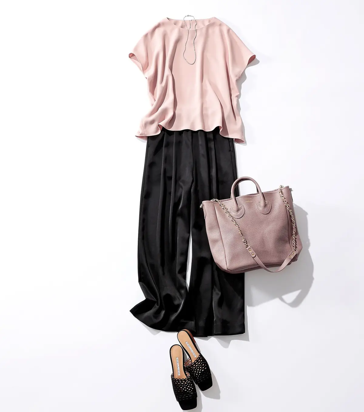 E by eclat とろみコクーンブラウス