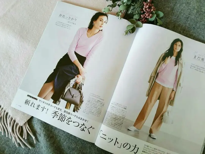 20年捨てられない春色の刺繍ニットの画像_1