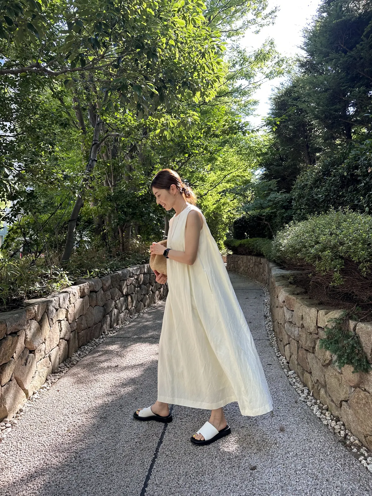 今季SALEで購入したホワイトワンピースの画像_8