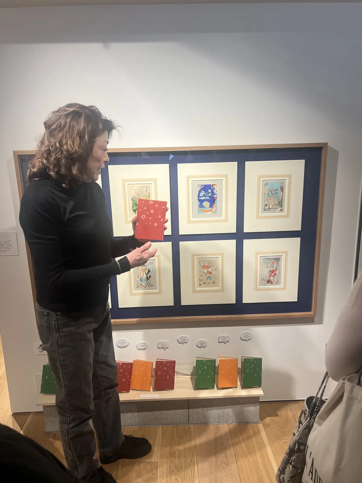 山本容子版画展♡記念に直筆サインをいただの画像_5