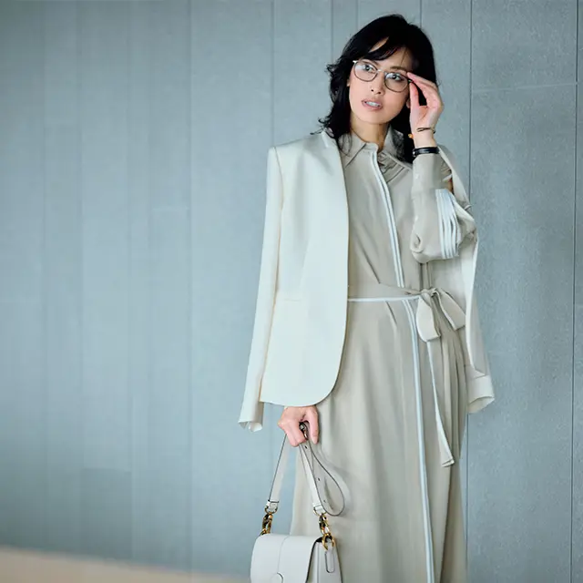 Paul Stuartのノーカラージャケット