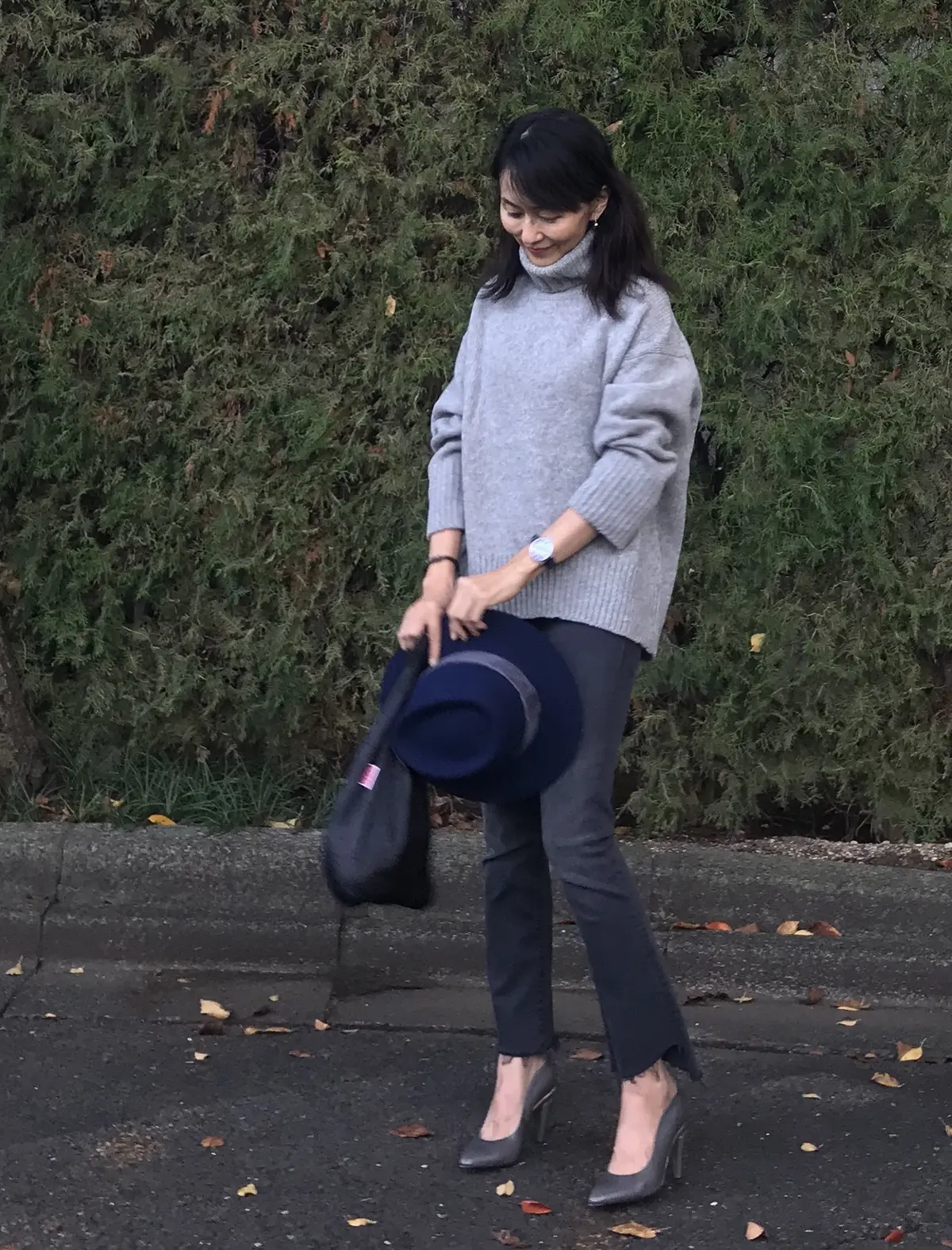 細見え効果抜群のmotherデニム。の画像_3