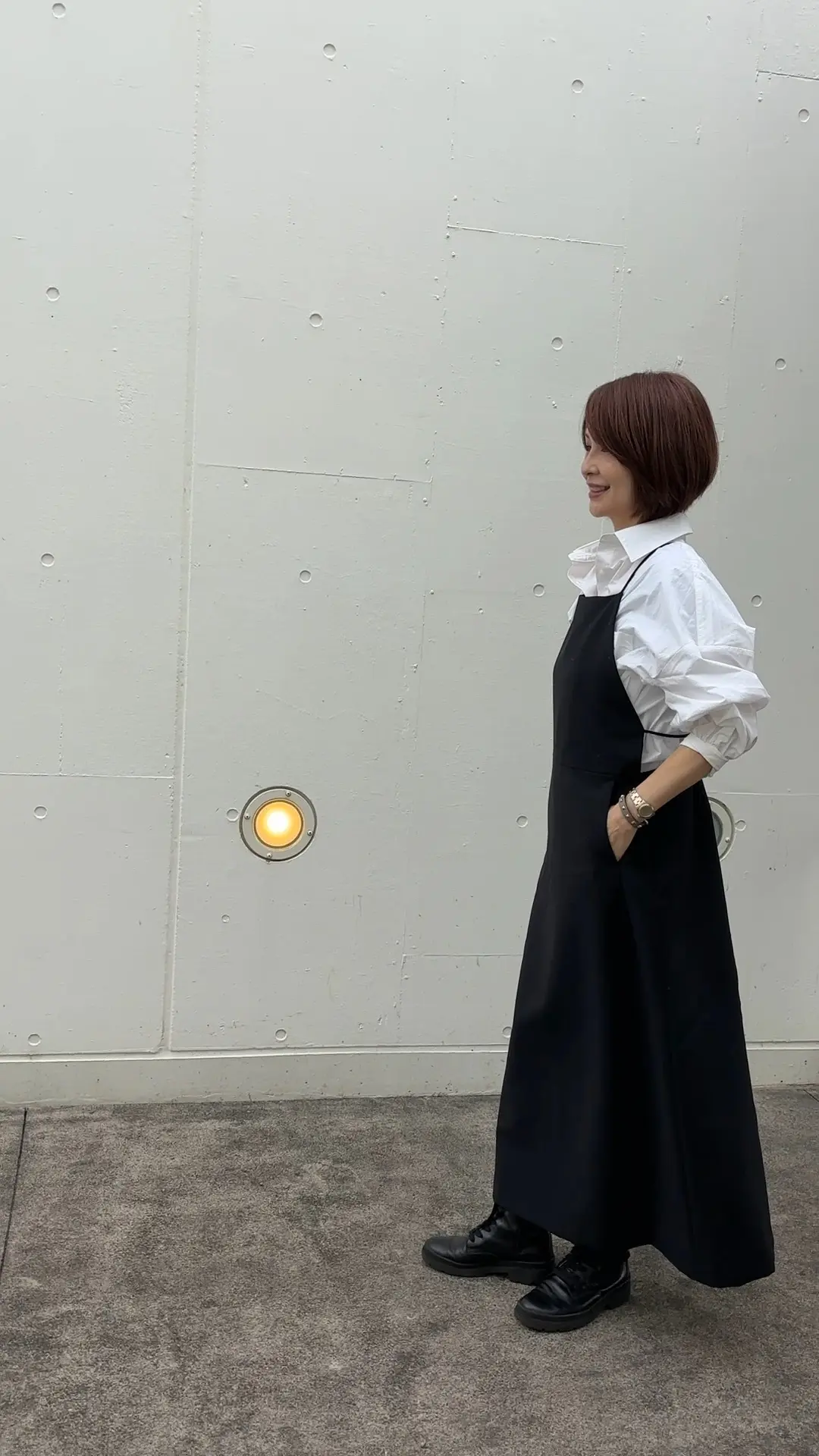 愛用の「白シャツ」で海への画像_6