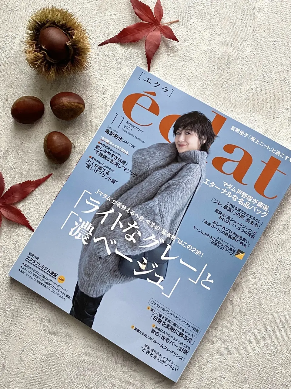 2021年エクラ11月号