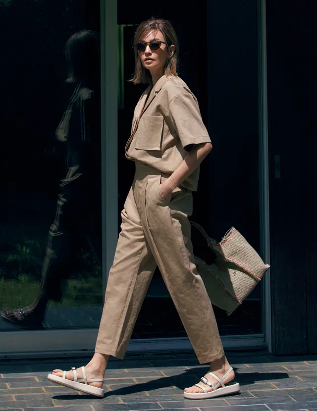 【大人に必要な着映えセットアップ12選】上質素材ですっきり見えるコーデでこなれ感を演出