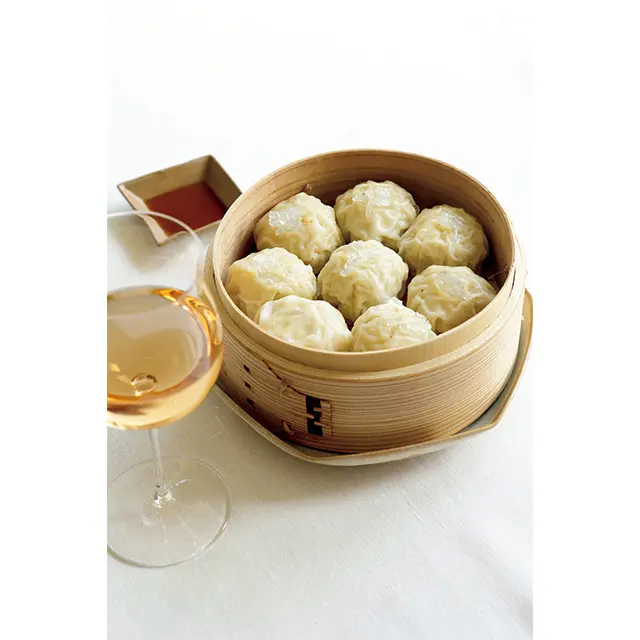 日本料理 山崎の 「白海老しゅうまい」