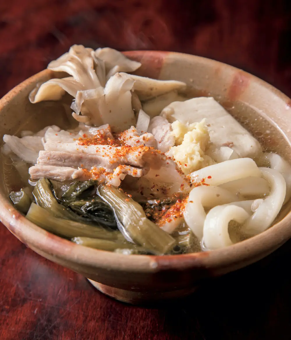 締めはさぬきうどん