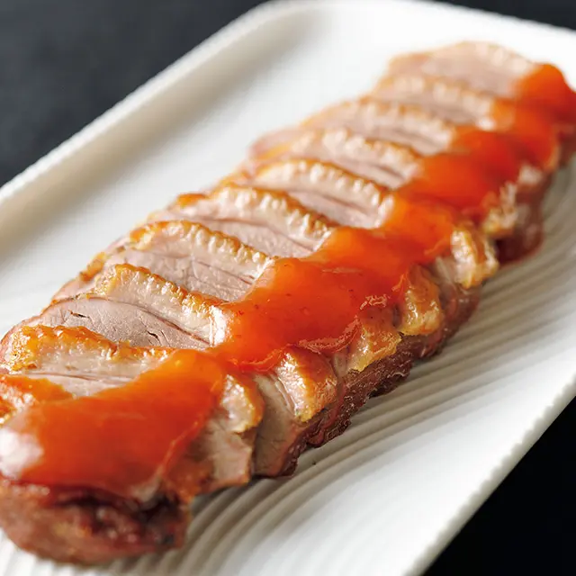「合鴨のロースト 梅肉ソース」230g ￥2,700