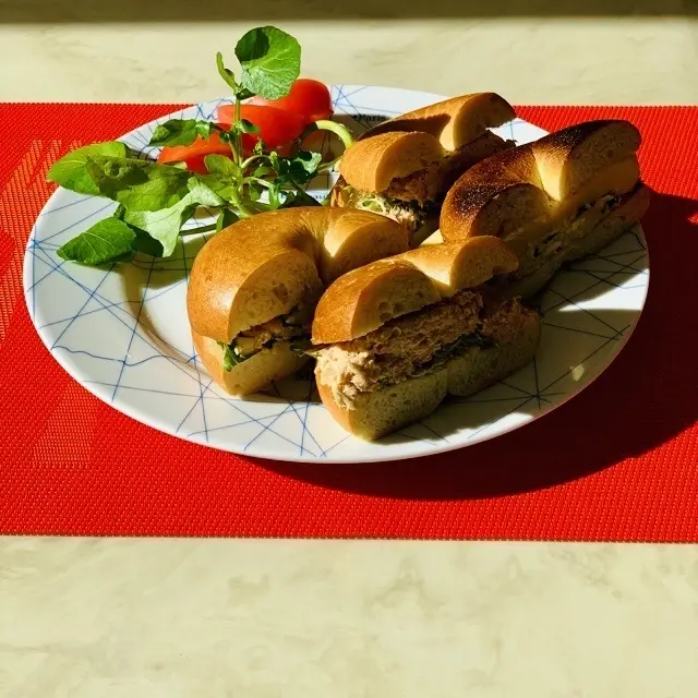 ベーグルサンド