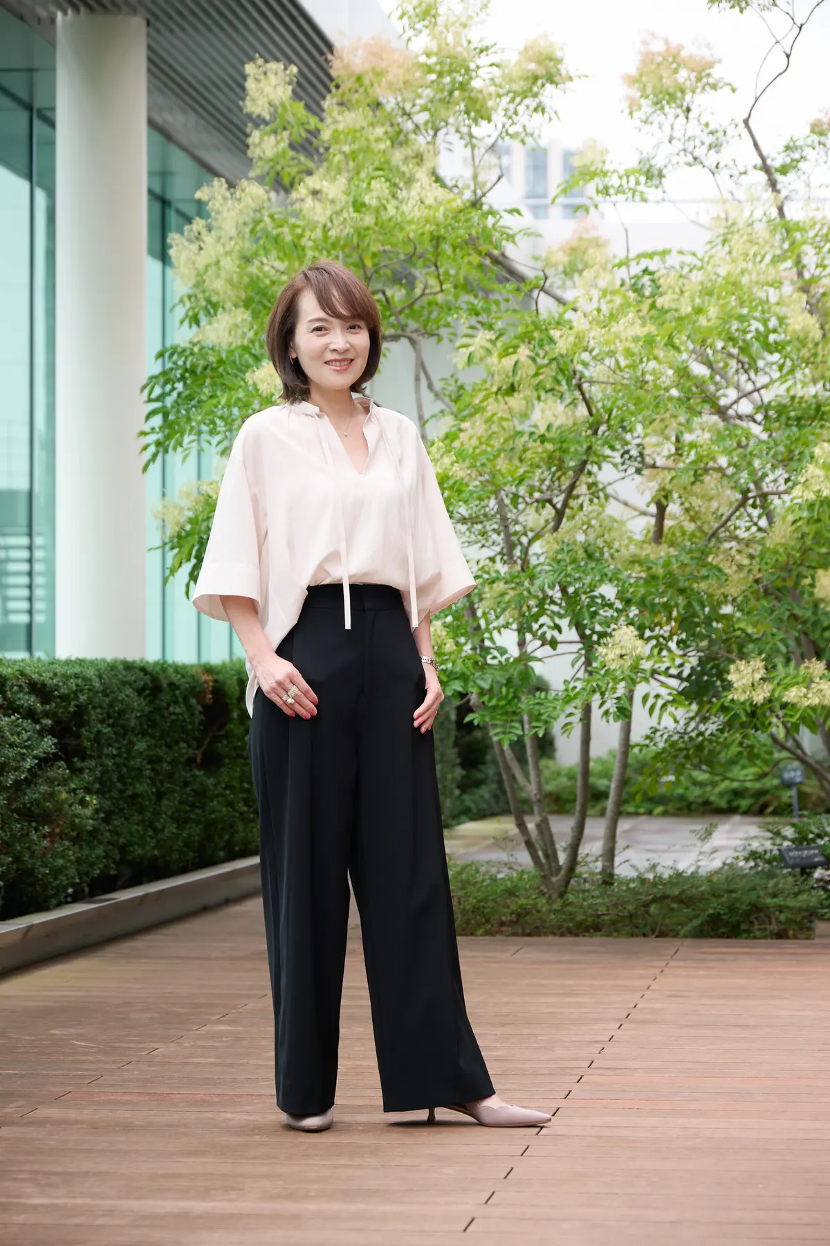 【50代 パンツ】身長・骨格別　E byの画像_4