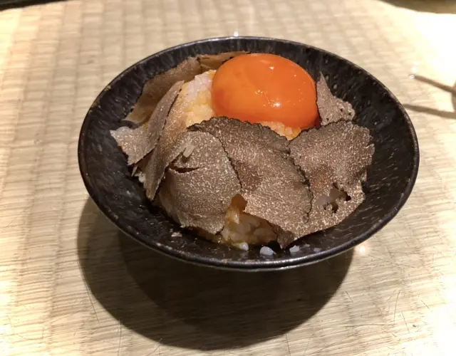 トリュフTKG 卵かけごはん　すき焼き　チームJマダム　娘