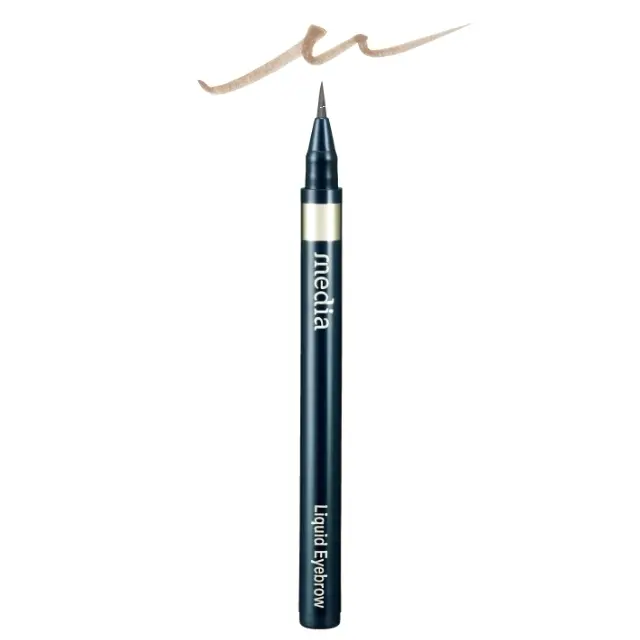 メディア リキッド アイブロウ AA BR ￥850（編集部調べ）／カネボウ化粧品