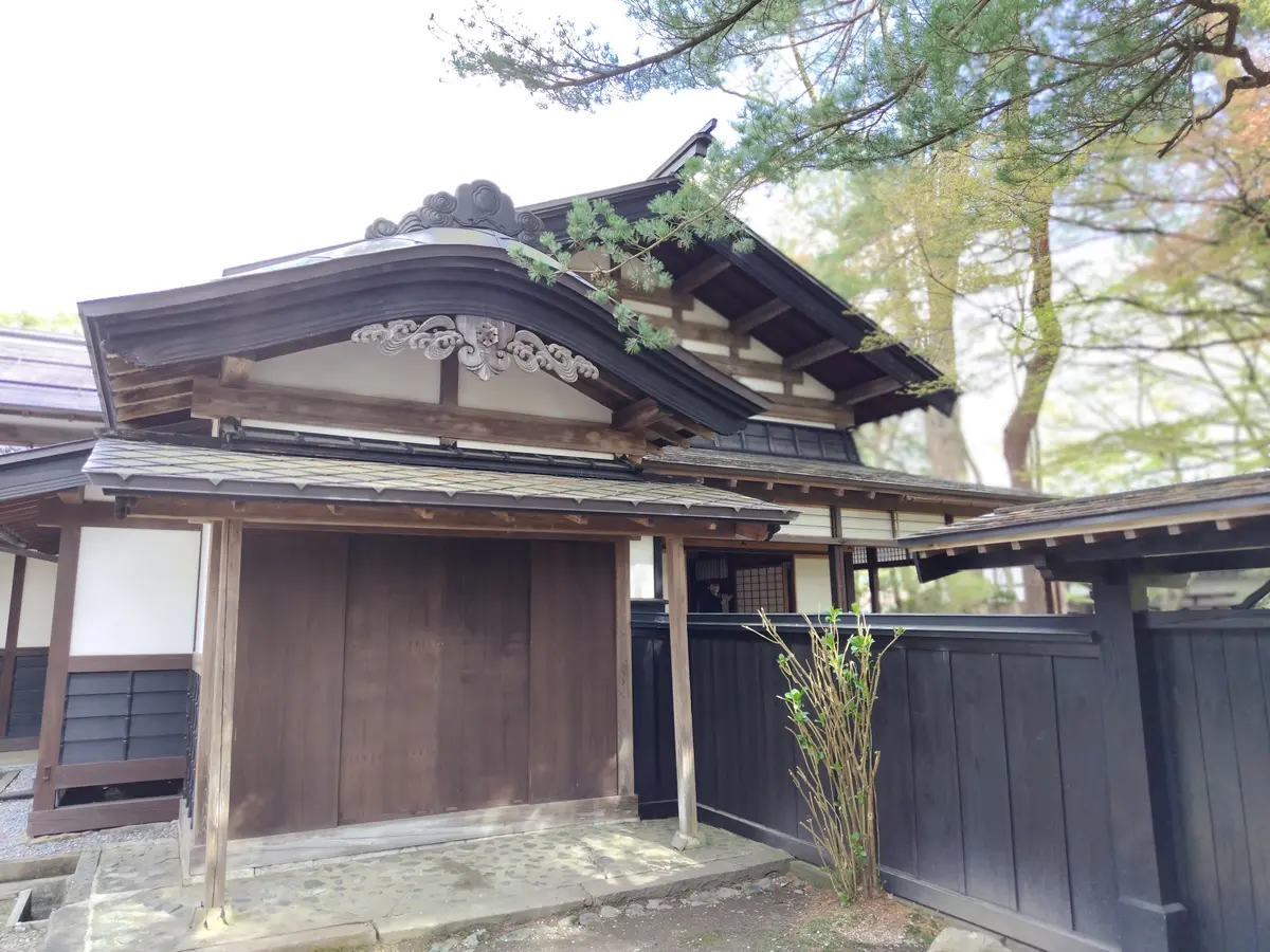 角館　武家屋敷通り　岩橋家　たそがれ清兵衛ロケ地