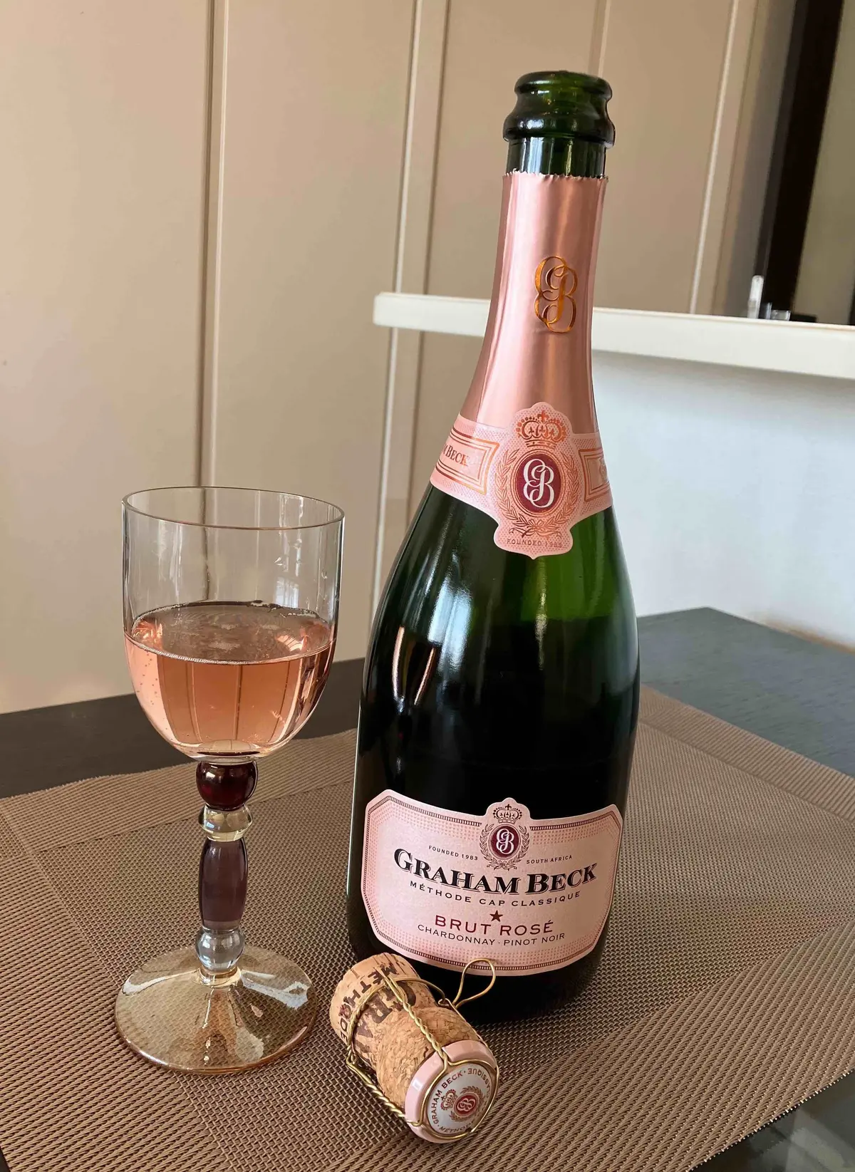 スパークリングワイン　ロゼ　グラハムベック